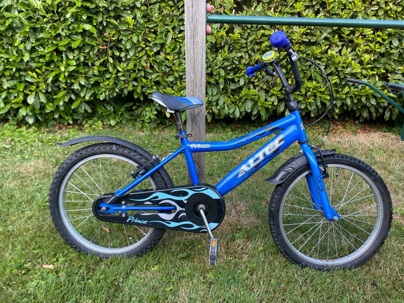 Altec Prince Kinderfiets - Blauw (20 inch), Fietsen en Brommers, Ophalen, Gebruikt, Terugtraprem, 20 inch of meer