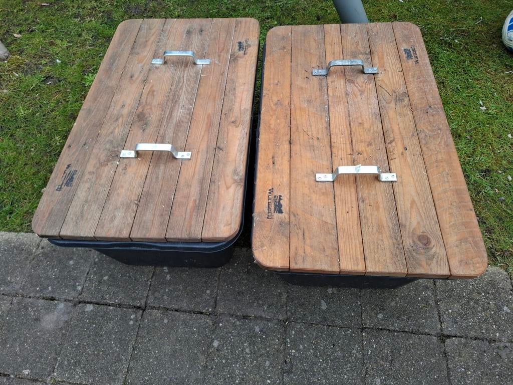2 wormenbakken Stadswormerij Amersfoort, Ophalen