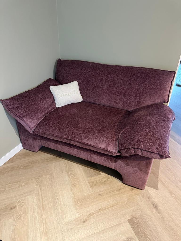 Loveseat NOUS living, Ophalen, Tweepersoons, 75 tot 100 cm, Zo goed als nieuw