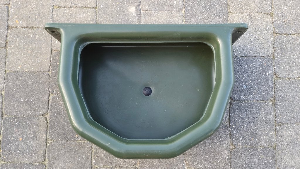 Kerbl voerbak 25L, Dieren en Toebehoren, Ophalen of Verzenden, Gebruikt, Voerbak/-ton
