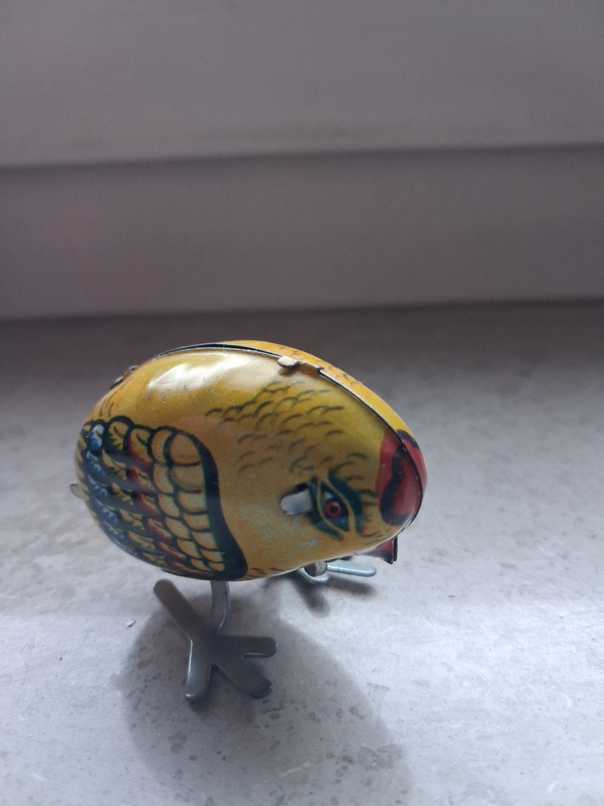 Vintage Opwindbaar Blikken Kip Speelgoed, Antiek en Kunst, Antiek | Speelgoed, Ophalen