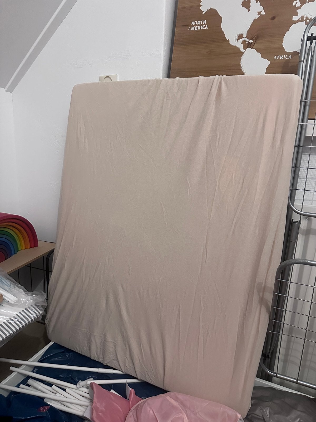 Boxmatras voor Bopita box, Ophalen, Gebruikt, 70 cm of minder, 190 cm of minder