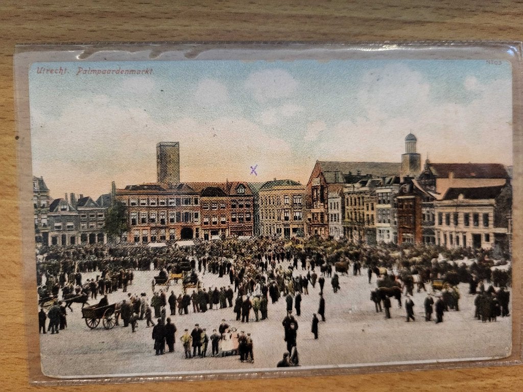 ansicht Paardenmarkt Utrecht, Ophalen, Voor 1920, Utrecht