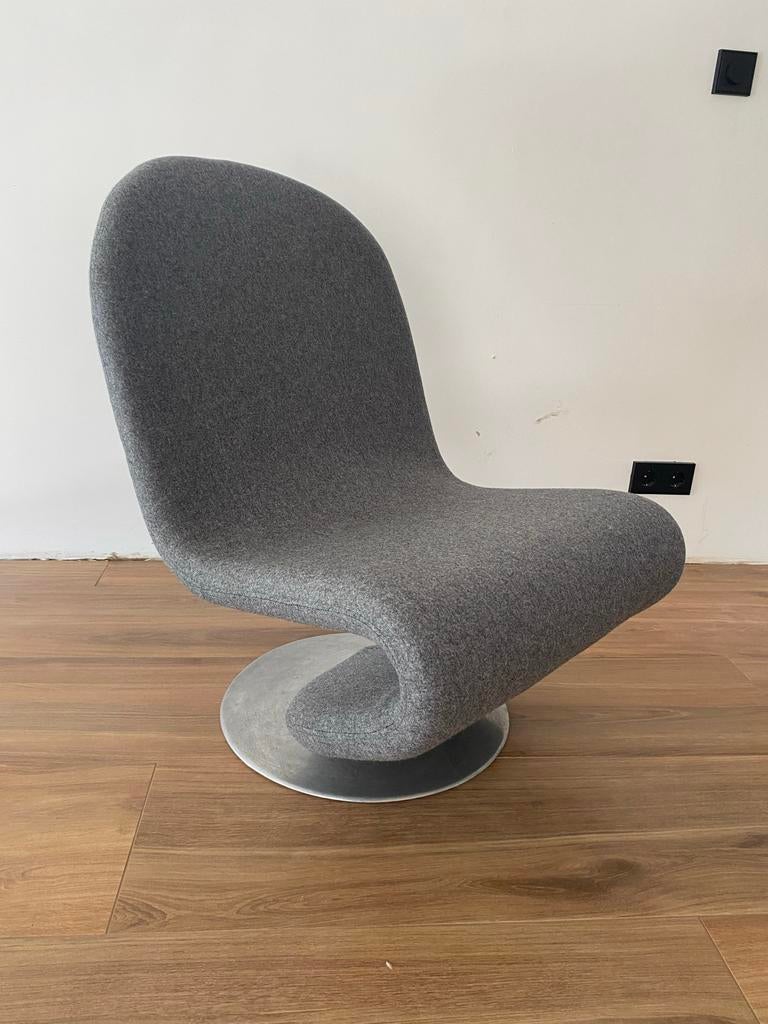1-2-3 Lounge Chair by Verner Panton jaren 70 design, Ophalen