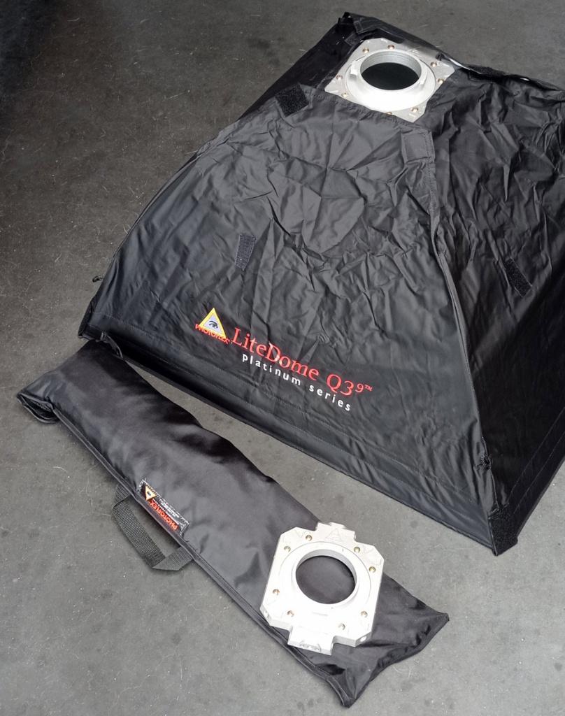 2 Softboxen Photoflex LiteDome 60x80 cm, voor Broncolor, Ophalen of Verzenden, Nieuw, Overige typen