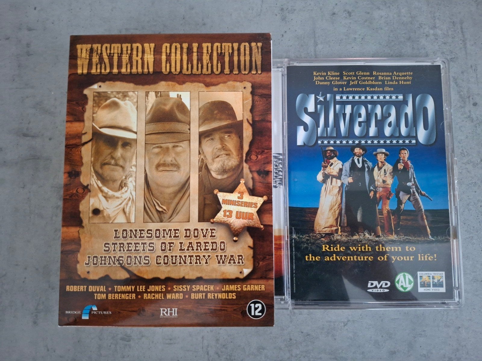 Western Collection DVD Boxset + Silverado DVD, Nederlands, Ophalen of Verzenden, Vanaf 12 jaar, Inclusief doosje