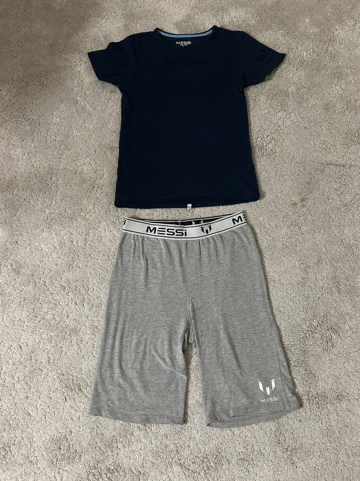 Messi pyjama, Ophalen of Verzenden, Gebruikt, Jongen of Meisje, Nacht- of Onderkleding