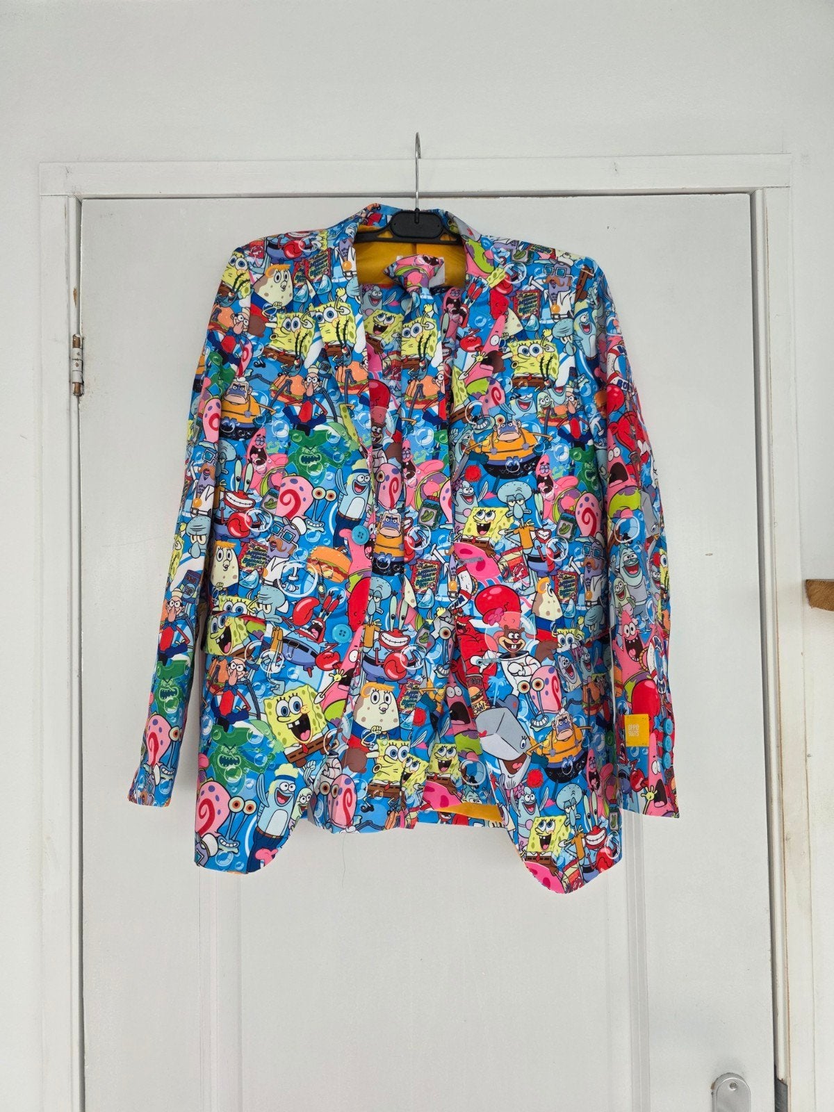 Opposuits Spongebob Frenzy Pak - 2x gedragen, Kinderen en Baby's, Ophalen of Verzenden, Zo goed als nieuw, Jongen of Meisje