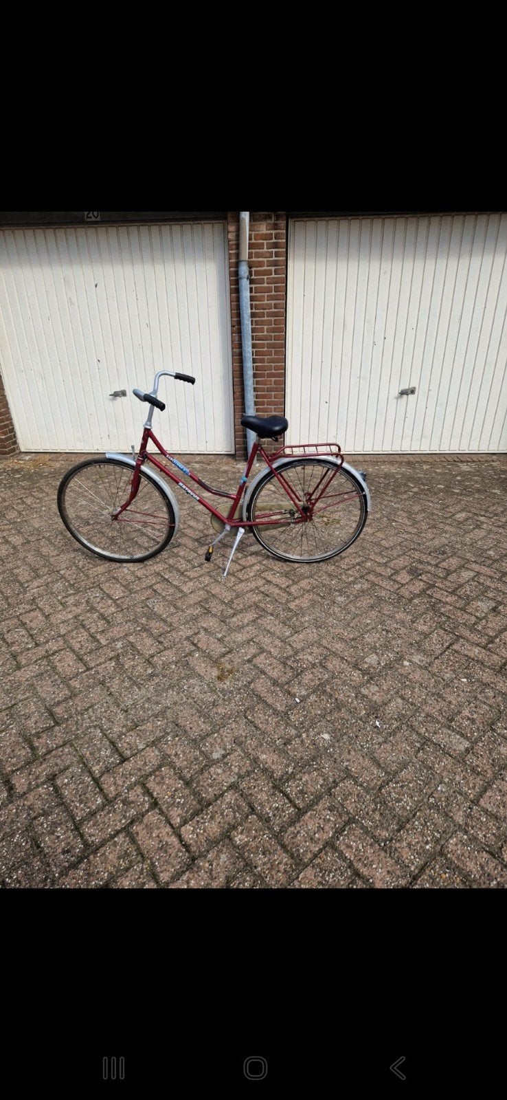 Damesfiets 28 inch met slot Alles in orde, Fietsen en Brommers, Ophalen, Gebruikt, Overige merken