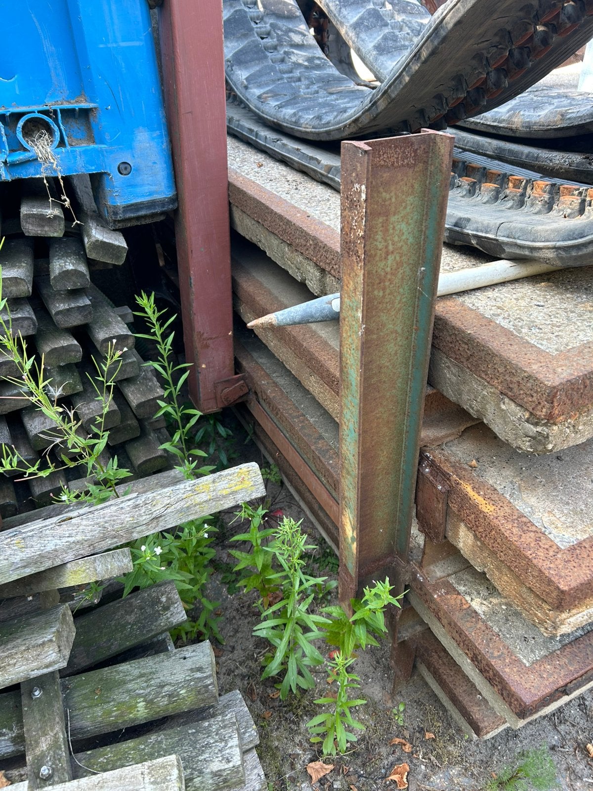 Stelconplaten, Ophalen