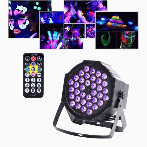 DJLicht 36W Led UV Blacklight 36x1, Geluidgestuurd, ., Nieuw, Ophalen of Verzenden