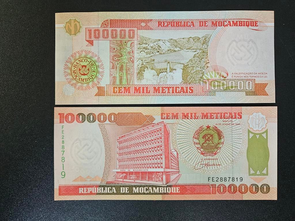 Mozambique pick 139 1993 UNC, Ophalen of Verzenden, Overige landen, Los biljet