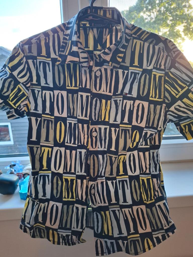 Tommy Hilfiger overhemd maat 152, Kinderen en Baby's, Kinderkleding | Maat 152, Overhemd of Blouse, Ophalen of Verzenden, Jongen