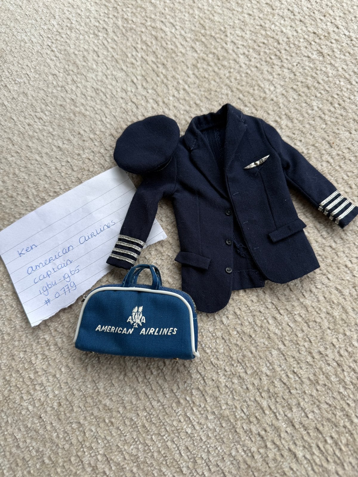 Vintage barbie kleding voor ken #0779, Ophalen of Verzenden, Zo goed als nieuw, Kleertjes