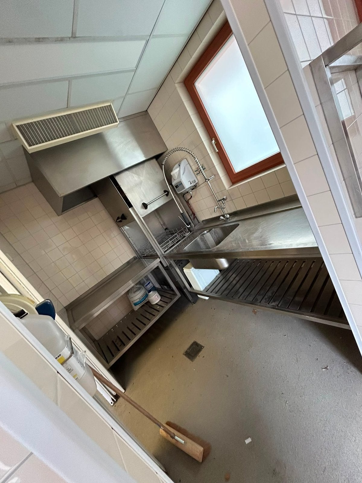Complete Winterhalter Vaatwasstraat Horeca, Ophalen, Gebruikt