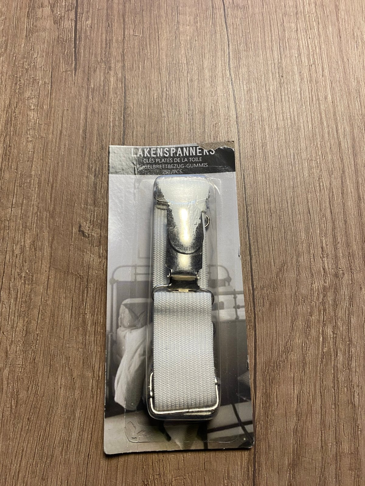 Laken spanners - 2 stuks, Eenpersoons, Wit, Overige typen, Nieuw