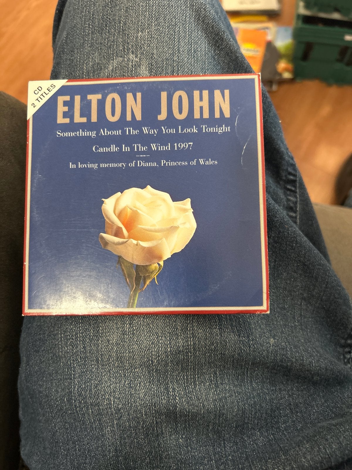 Elton John - Something About The Way You Look Tonight CD, Ophalen of Verzenden, Gebruikt, Pop