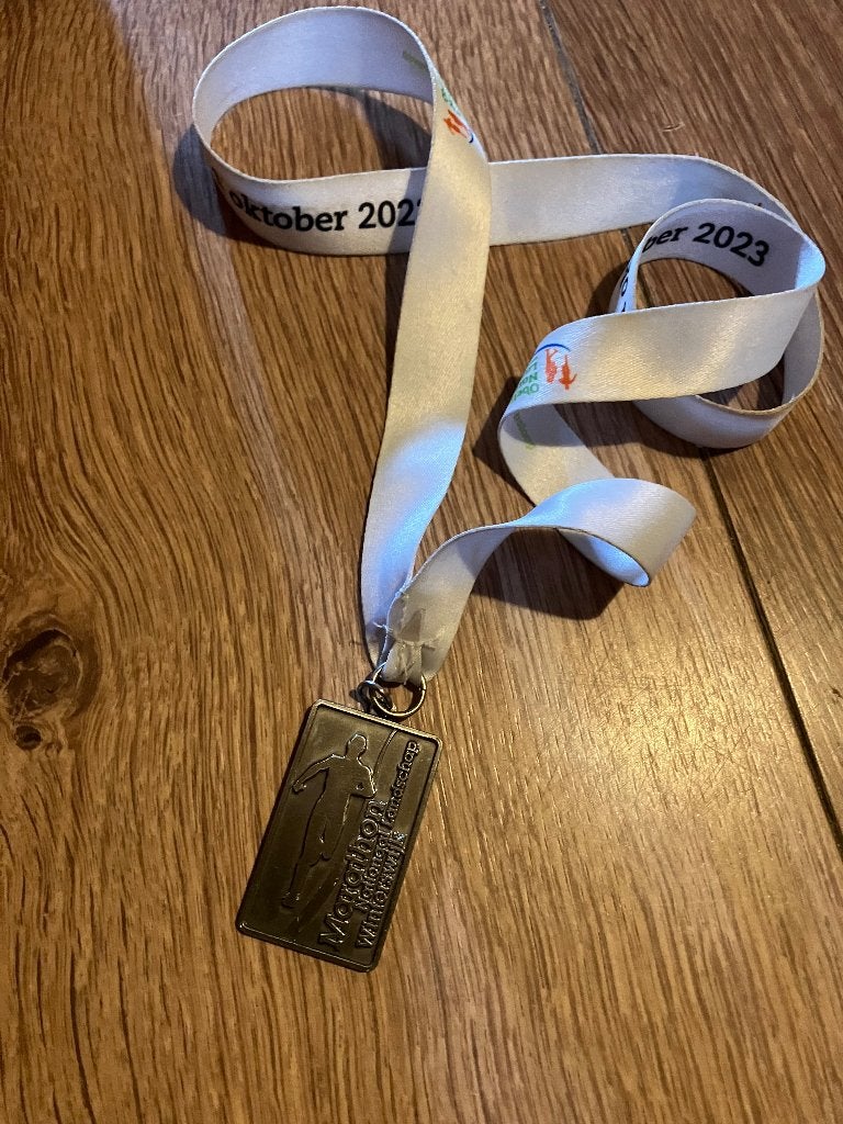 Marathon winterswijk medaille landschapsloop 2023, Postzegels en Munten, Penningen en Medailles, Ophalen of Verzenden, Overige materialen