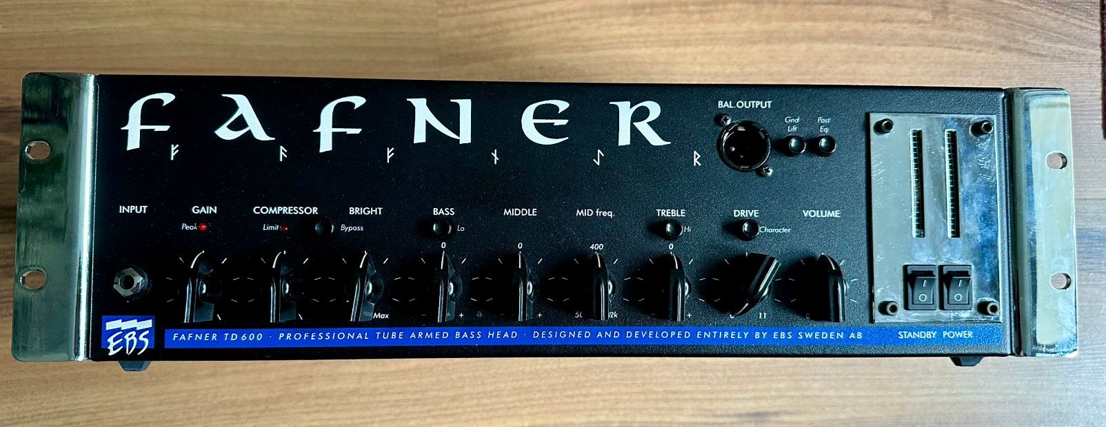 EBS Fafner, Ophalen, Gebruikt, Basgitaar, 100 watt of meer