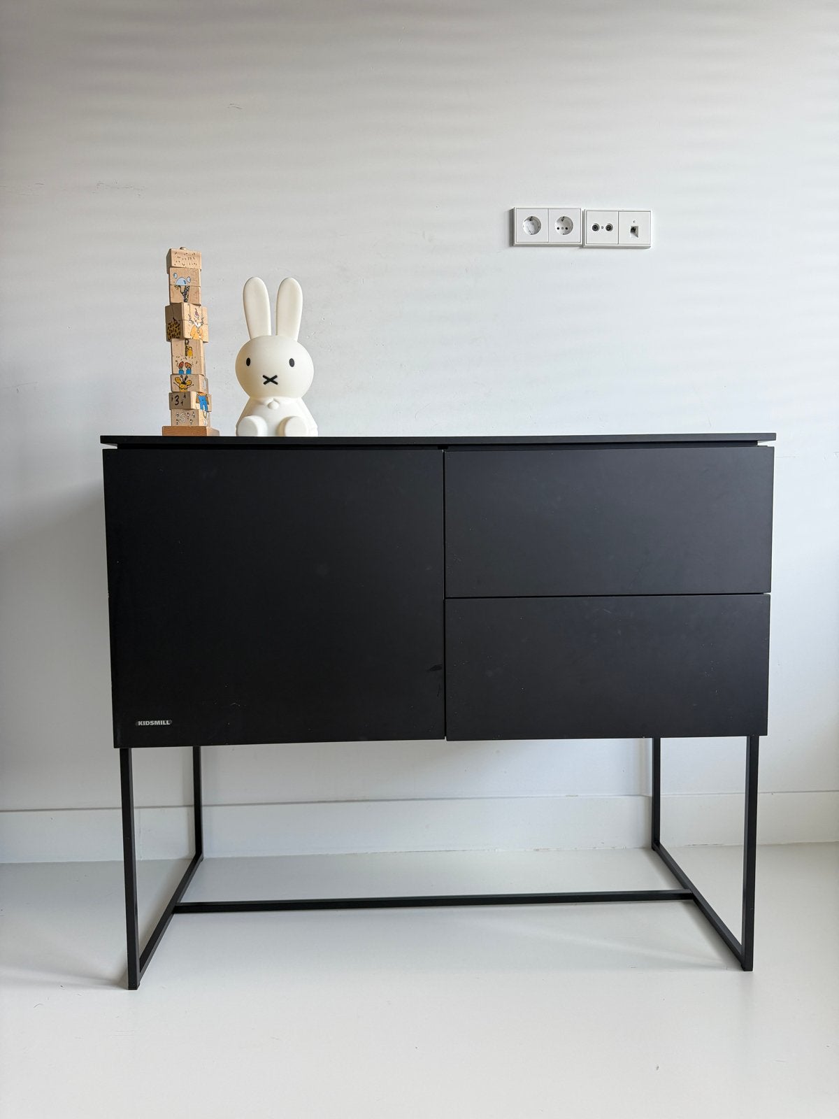 Kidsmill Commode mat zwart, Zo goed als nieuw, Modern, 50 tot 75 cm, Ophalen