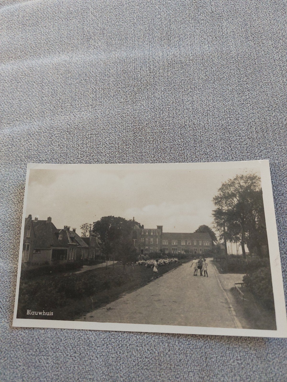 Blauwhuis, Ophalen of Verzenden, 1920 tot 1940, Gelopen, Friesland