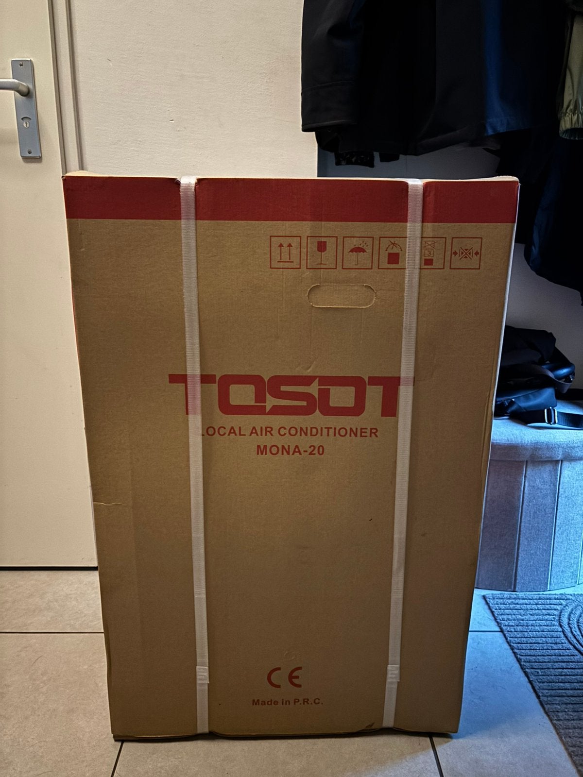 Nieuw! Mobiele airco 3,5KW (12000 BTU) met WIFI, Ophalen, Nieuw, Mobiele airco, 3 snelheden of meer