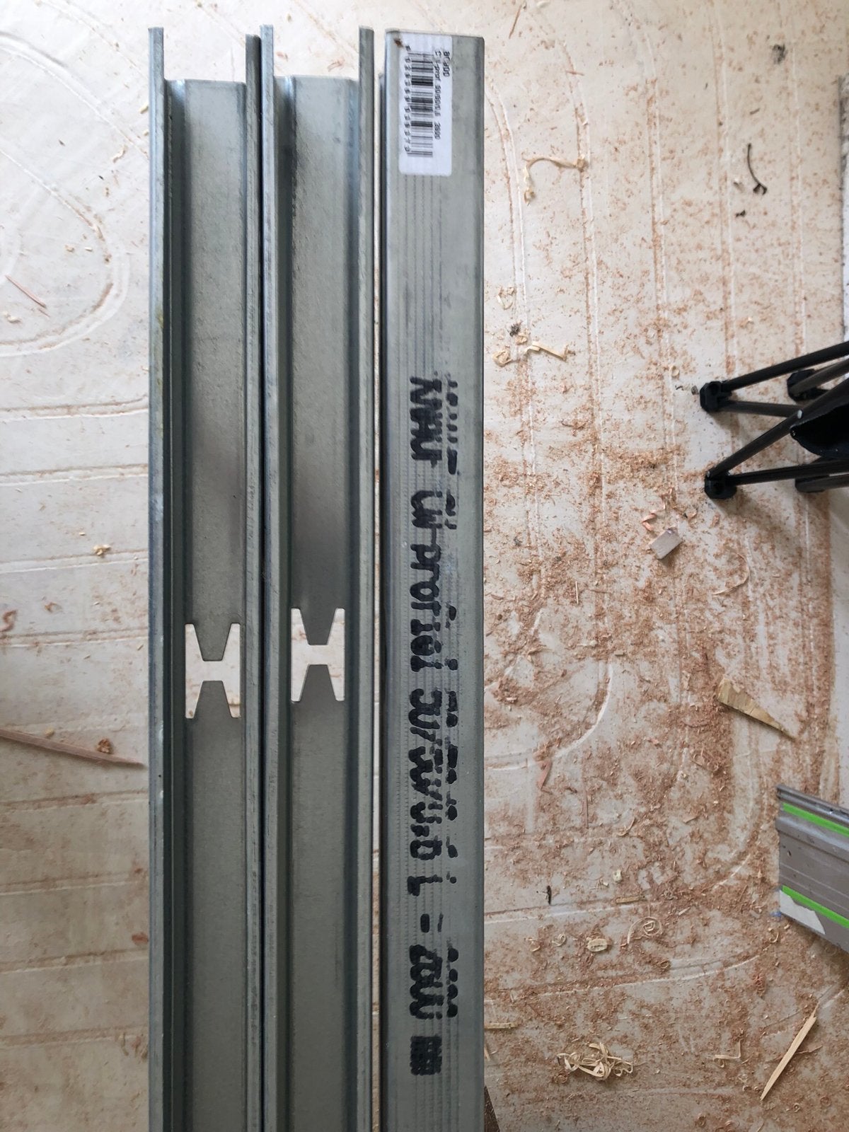 Metal stud, knauf C profiel: 3 stuks, 50x50 L2600, Ophalen, Nieuw