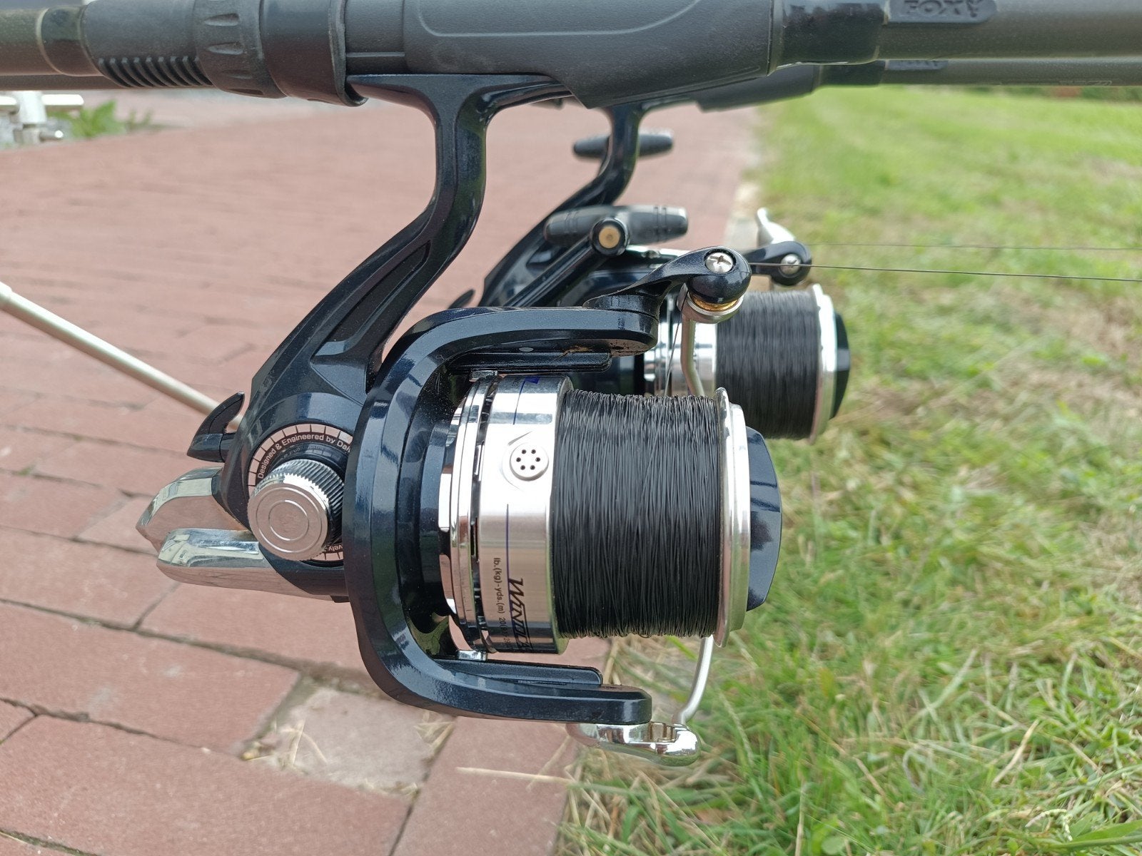 Daiwa Windcast S-5500 Big Pit Molens (2 stuks), Ophalen, Zo goed als nieuw, Molen