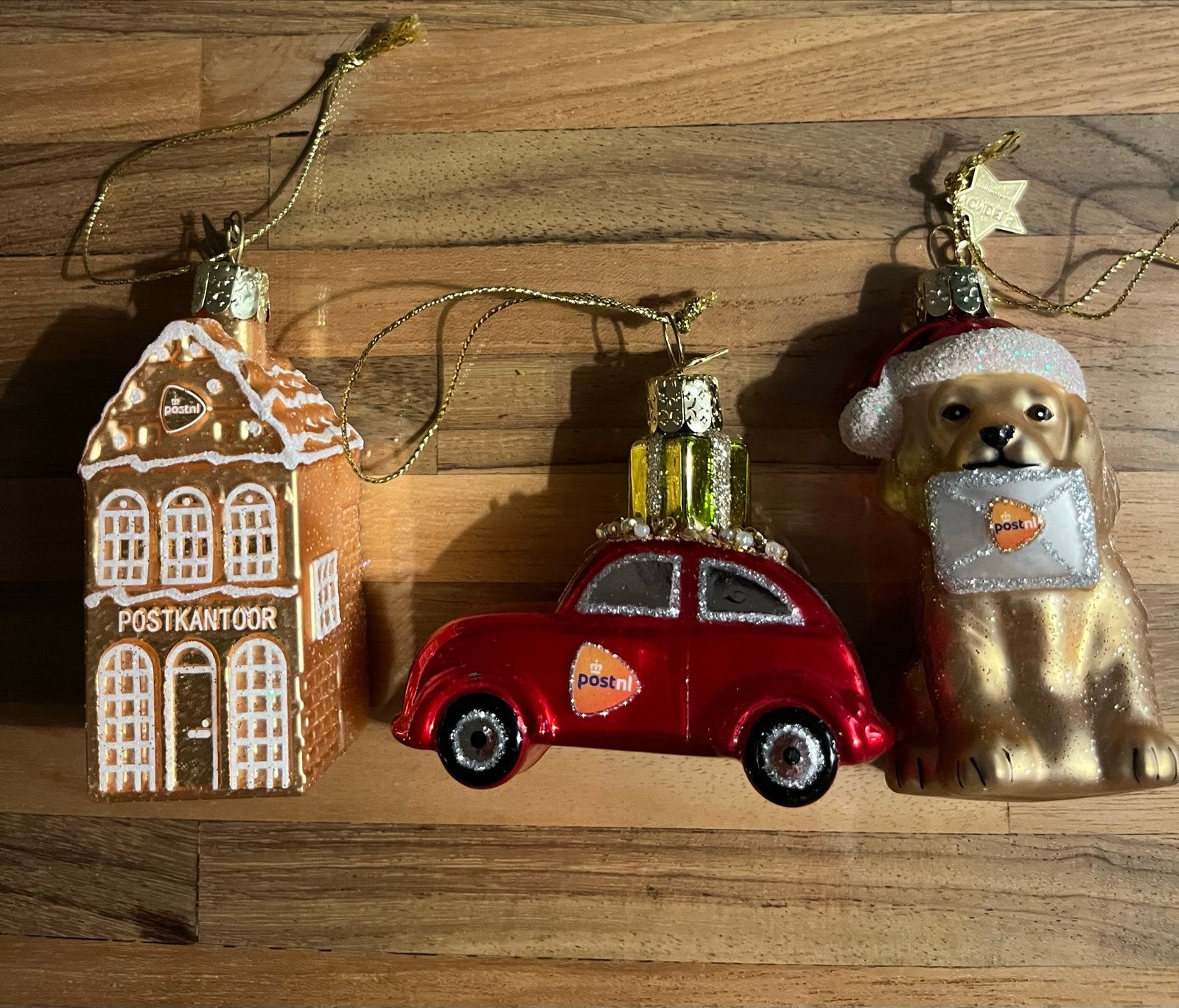 3 kerstballen van Vondels, Ophalen of Verzenden, Nieuw