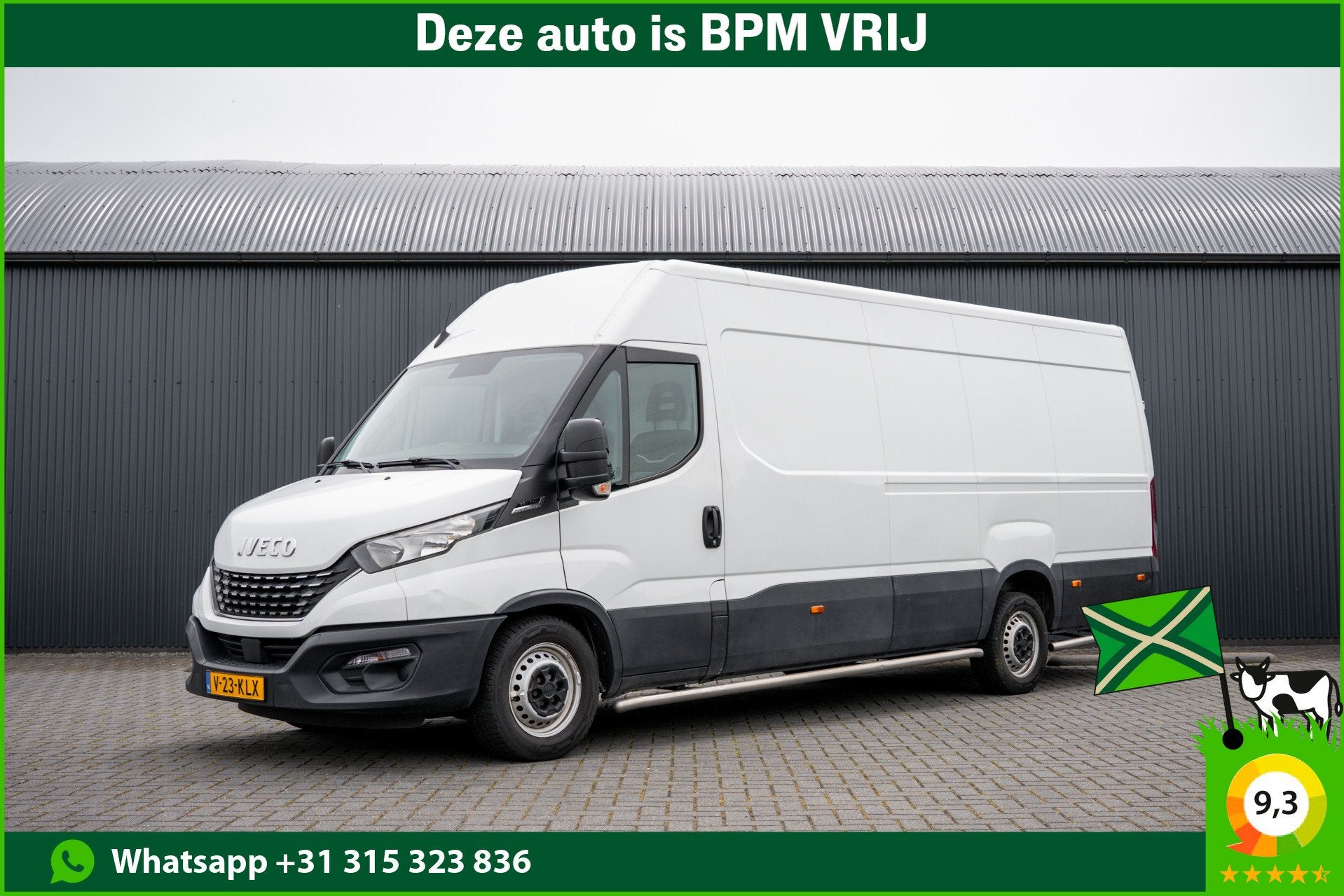 Iveco Daily 35S14V 2.3 L4H2 | Automaat | 3.5T Trekgewicht |, Automaat, Gebruikt, Iveco, Wit