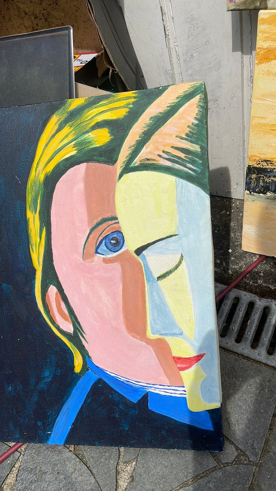 Diverse collectie handgeschilderde kunstwerken, Ophalen of Verzenden