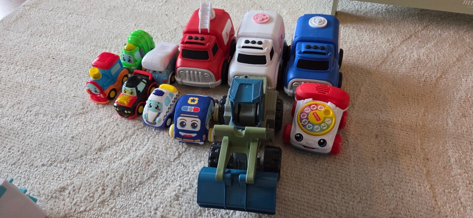 Toet Toet Auto's set met licht en geluid, Ophalen, Gebruikt