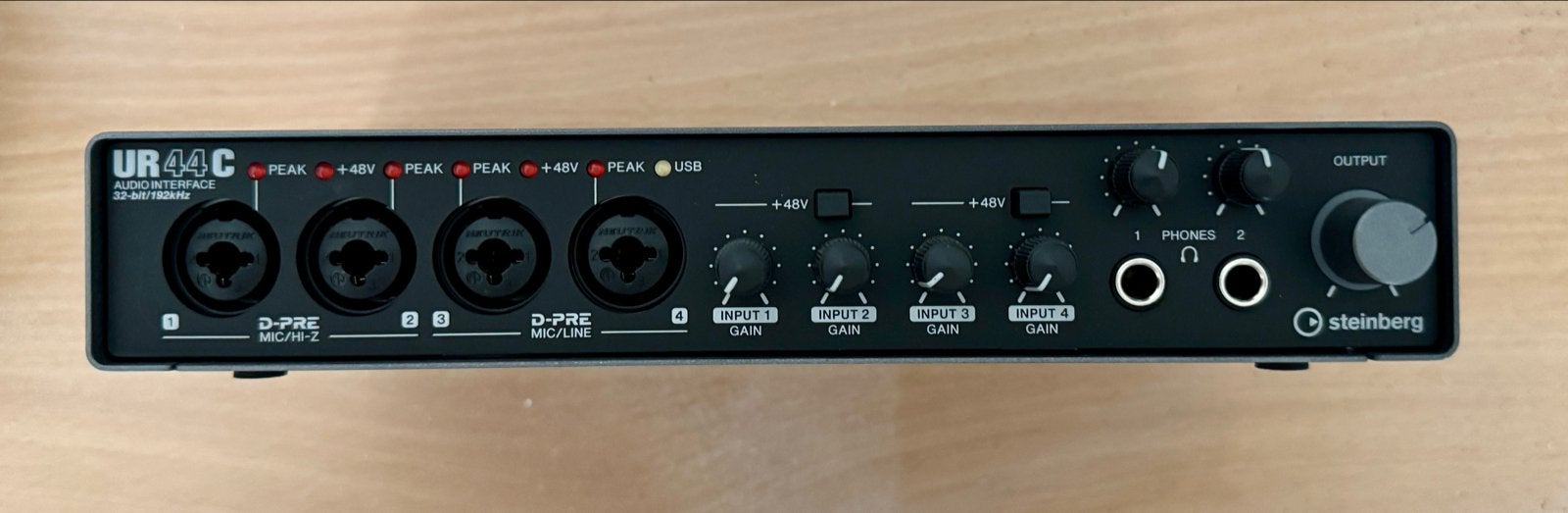 Steinberg UR44C Audio Interface - Zo goed als nieuw, Ophalen of Verzenden, Zo goed als nieuw