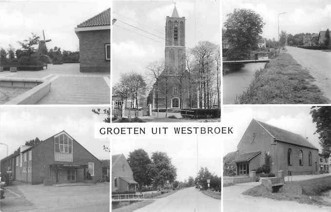 301-325-051 Westbroek Groeten uit, Verzenden, Voor 1920, Utrecht