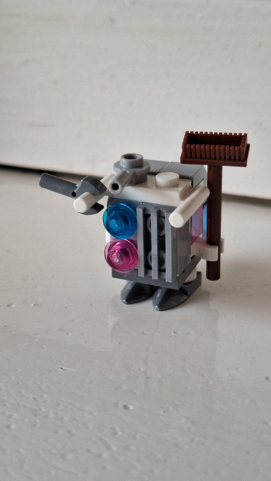 STAR WARS Poppetje/Minifig Gonk Droid blw paars licht SW144, Ophalen of Verzenden, Nieuw, Minifiguur, Lego