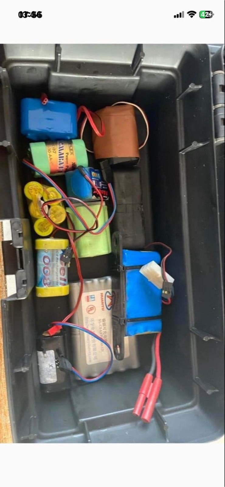 Diverse oplaadbare batterijen en accupacks, Ophalen of Verzenden, Gebruikt, Overige schalen, Onderdeel