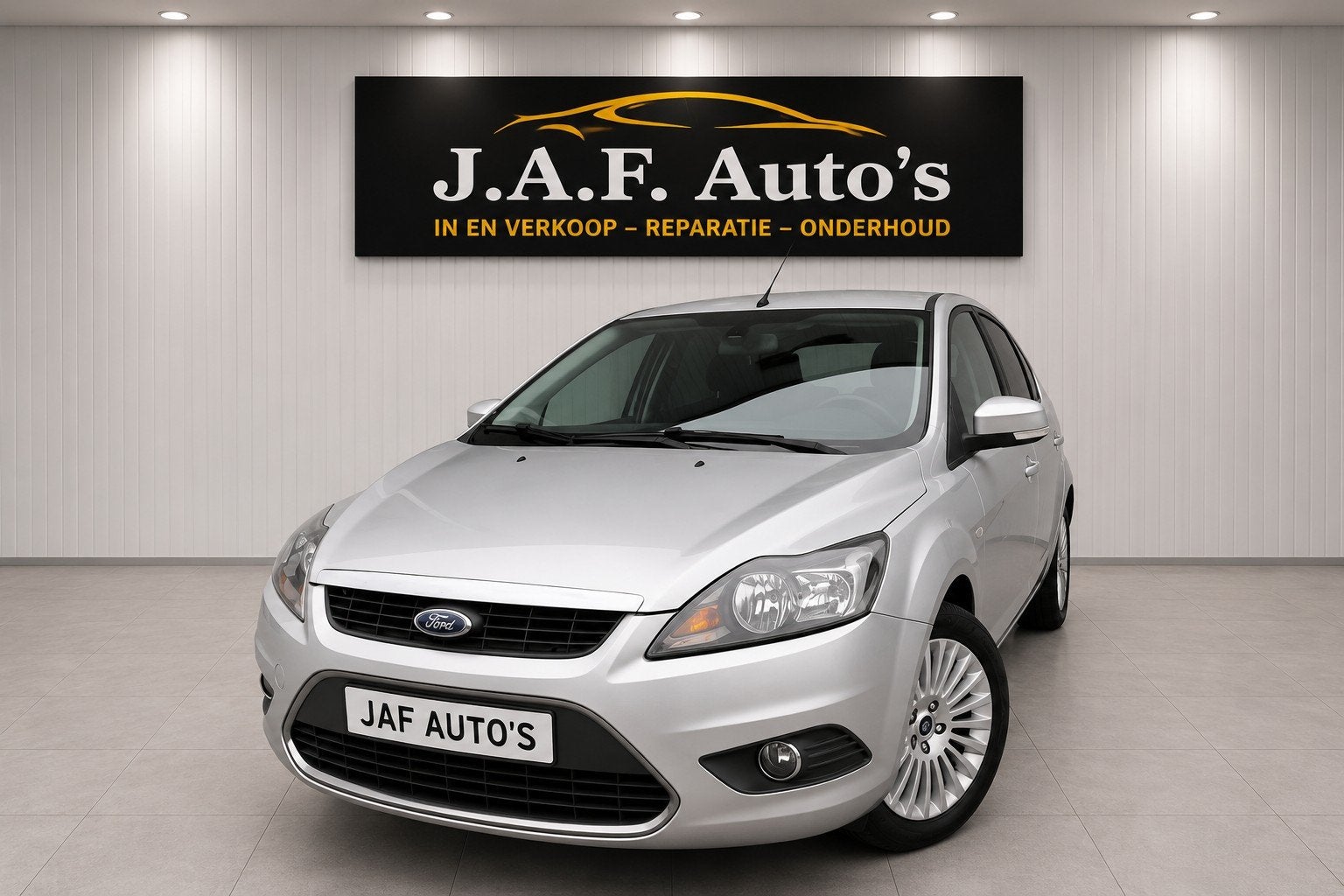Ford Focus 1.8 92KW 5D 2010 Grijs, Auto's, 4 cilinders, 1207 kg, Particulier, 57 €/maand