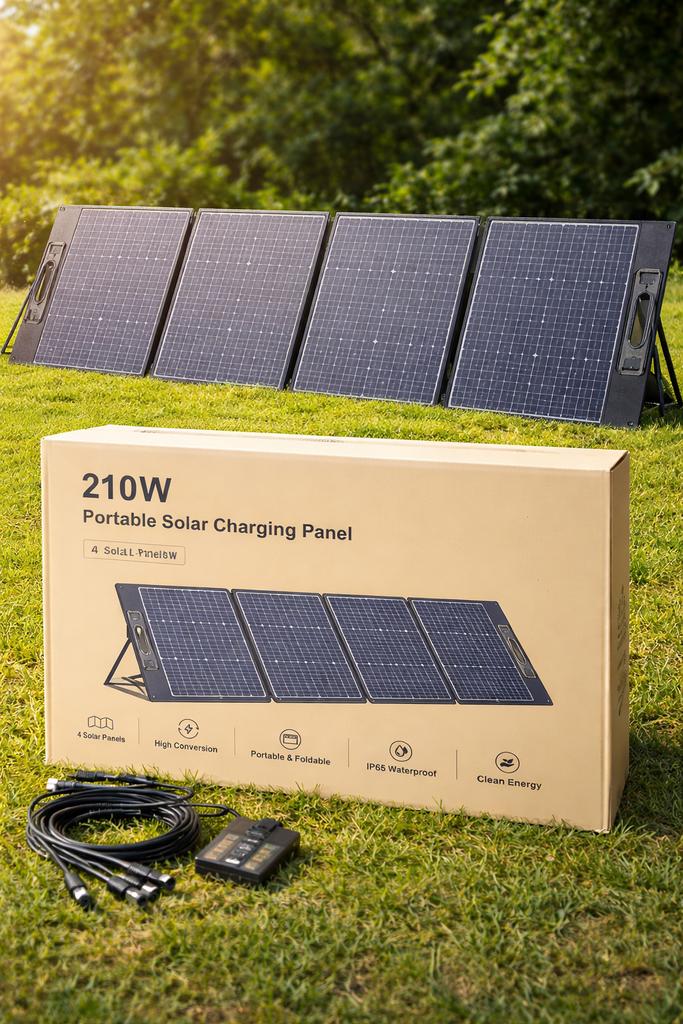 210W Draagbaar Zonnepaneel, Verzenden, Nieuw
