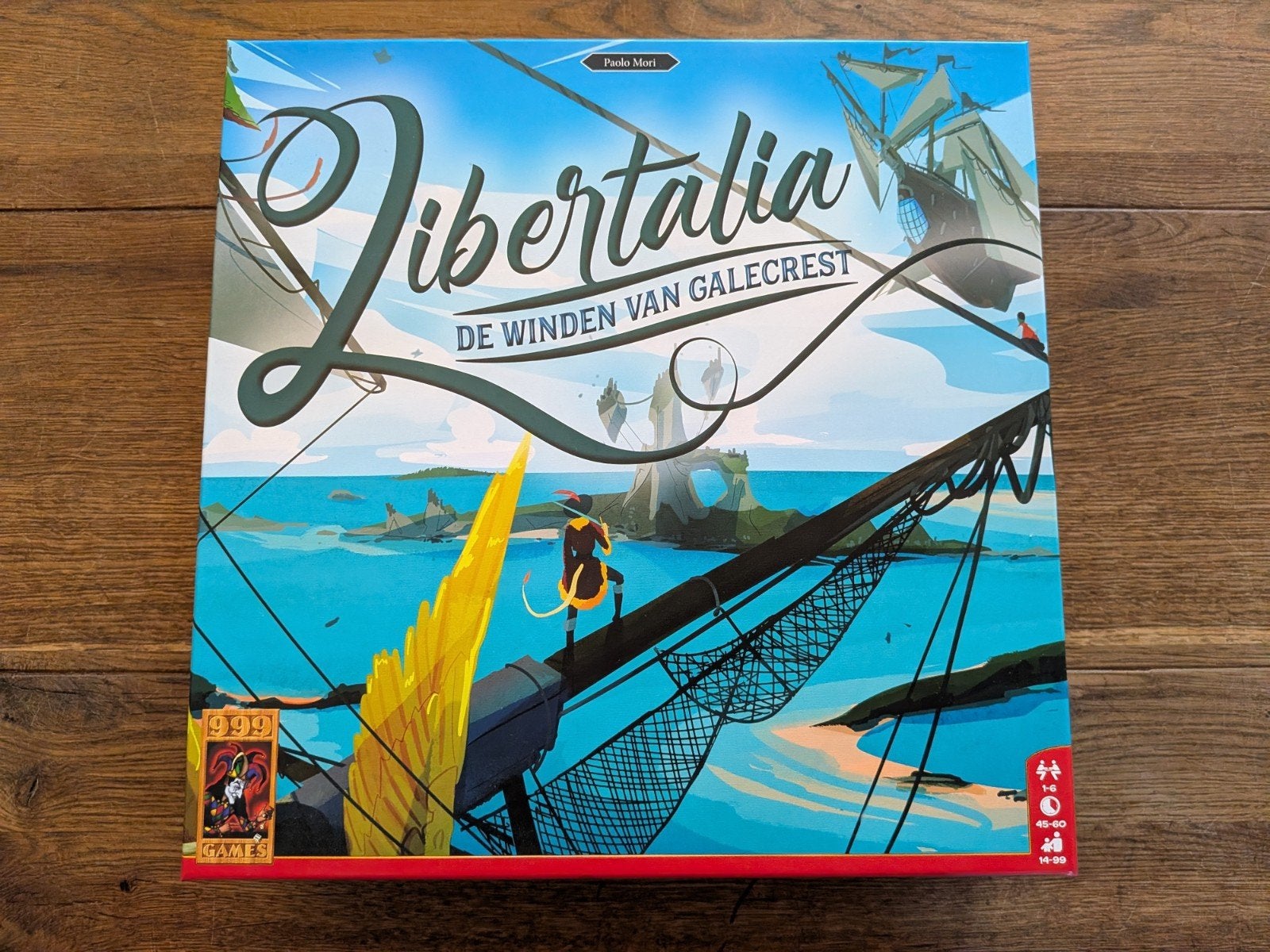 Libertalia: De Winden van Galecrest Bordspel, Vijf spelers of meer, Ophalen of Verzenden, Zo goed als nieuw, 999 Games