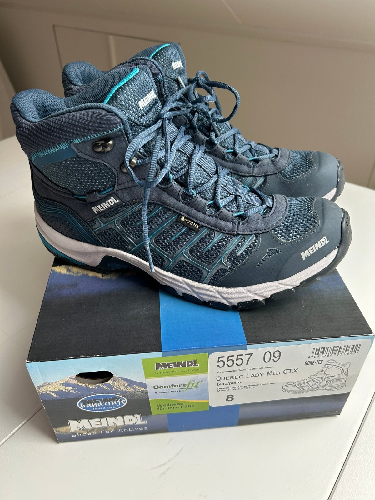 Meindl Quebec Lady Mid GTX wandelschoen., Ophalen, Zo goed als nieuw, Schoenen