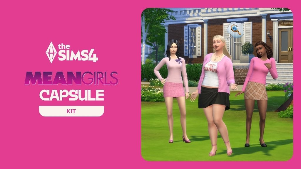 Sims 4 Mean Girls Capsule Kit (EA App), Ophalen, 1 speler, Nieuw, Vanaf 12 jaar