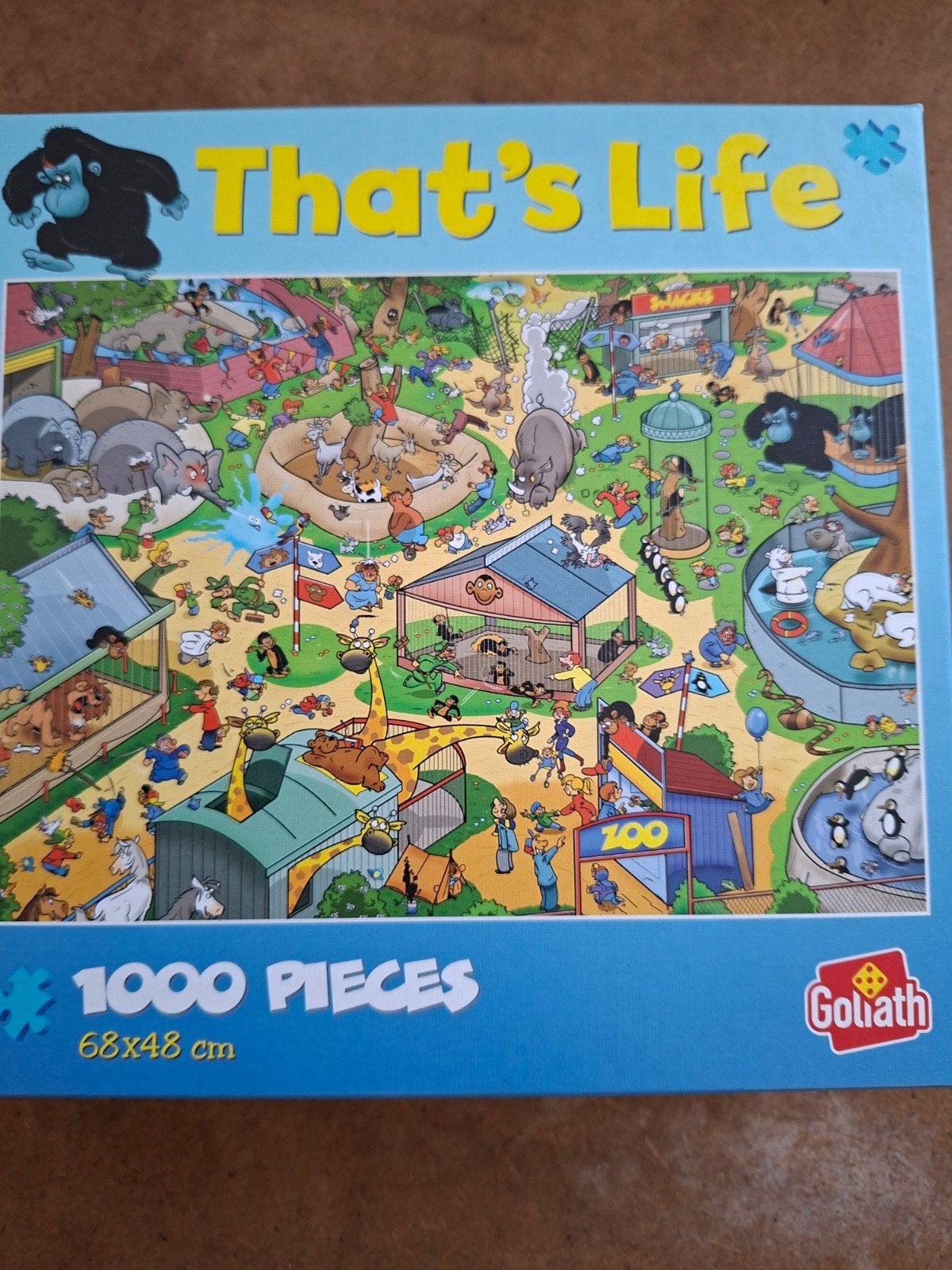 That's Life 1000 stukjes puzzel van Goliath, Ophalen, Zo goed als nieuw