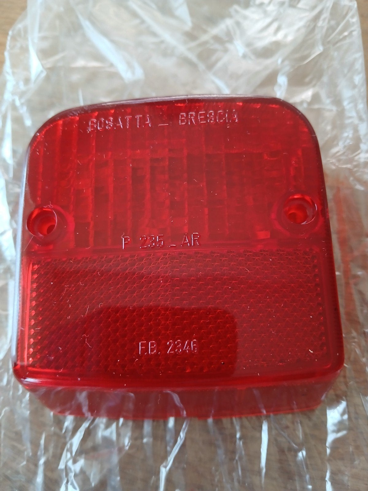 Achterlichtglas vespa grillo., Ophalen of Verzenden, Nieuw, Overige typen