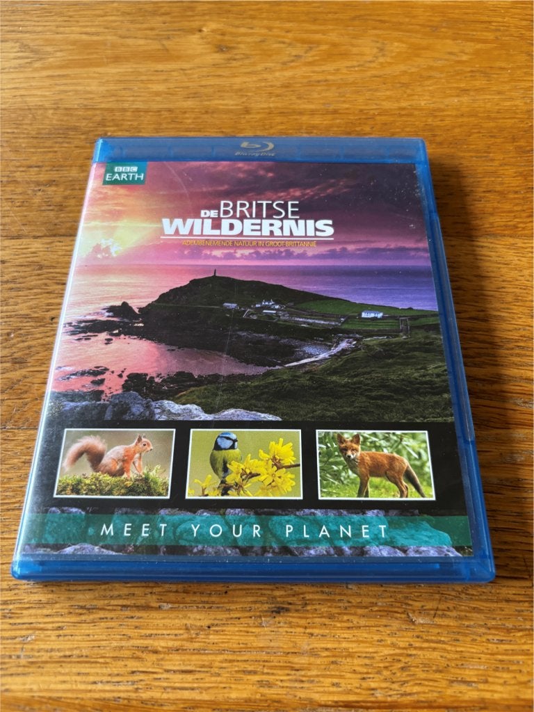 Blu-ray De Britse Wildernis, Ophalen of Verzenden, Gebruikt, Documentaire en Educatief