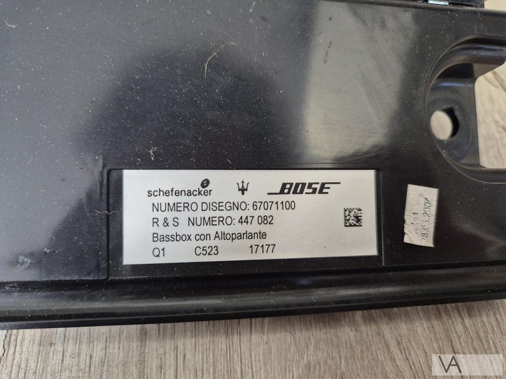 Maserati Quattroporte 2004 - 2012 subwoofer bose 67071100, Ophalen of Verzenden, -, -, -
