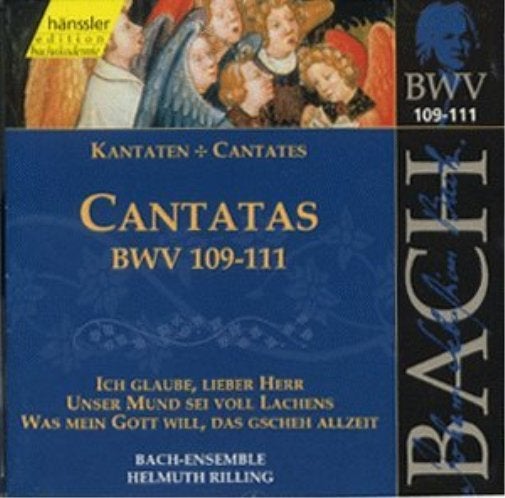 Bach Cantatas BWV109-111Bach Ensemble Rilling Hanssler Nieuw, Ophalen of Verzenden, Classicisme, Nieuw in verpakking, Kamermuziek
