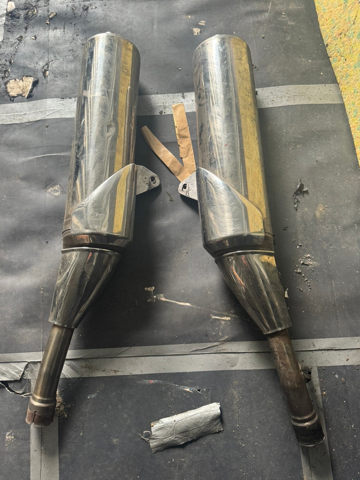 Yamaha tdm 900 orginelen dempers, Motoren, Ophalen