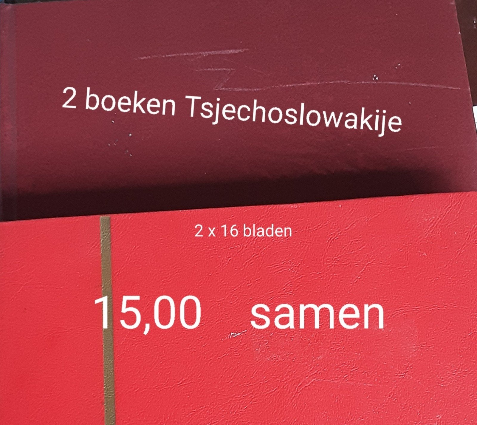 2 albums Tsjechoslowakije gestempeld 15,00 samen excl porto, Ophalen of Verzenden, Buitenland