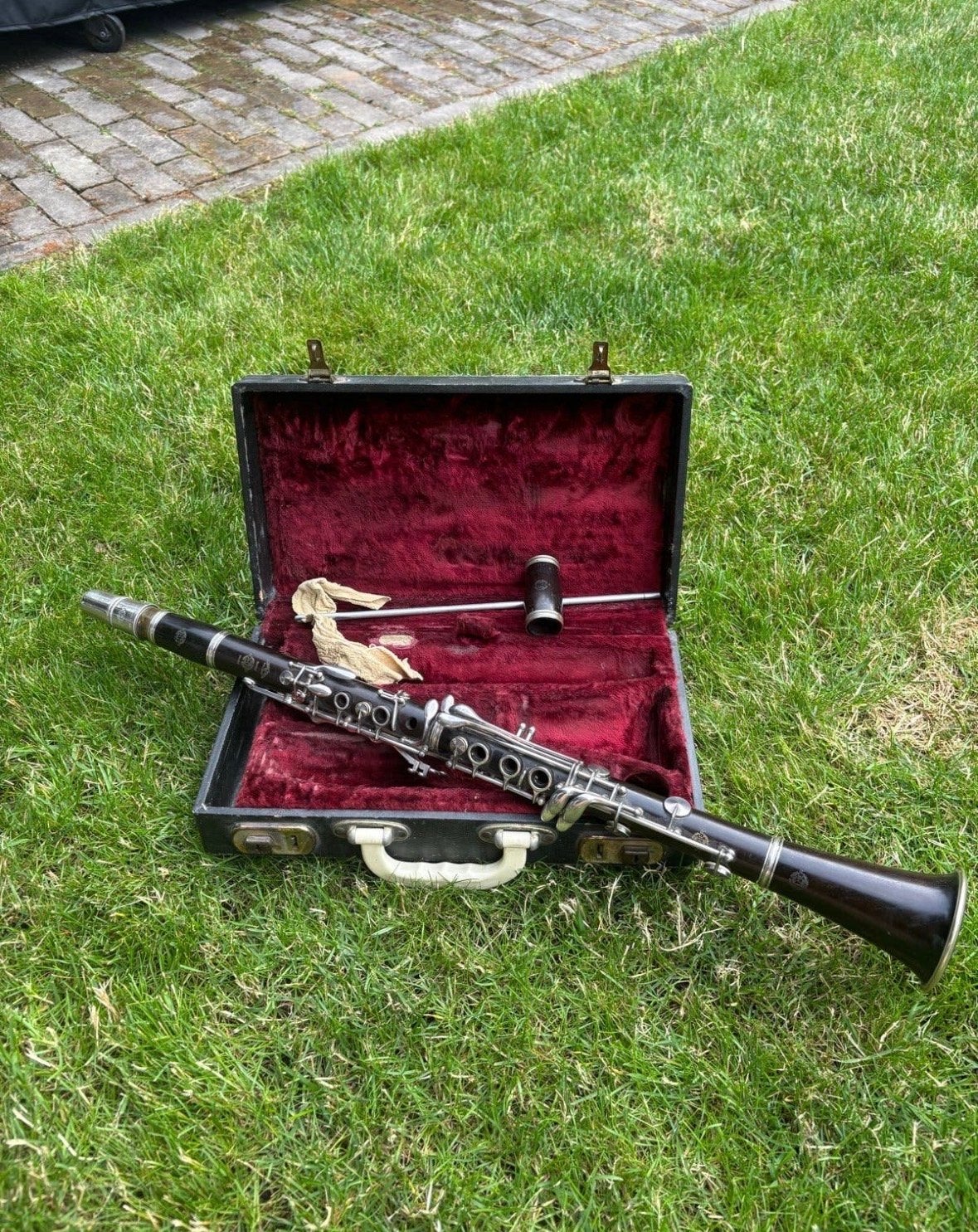 Selmer klarinet met koffer - Made in France, Gebruikt, Met koffer, Hout, Ophalen