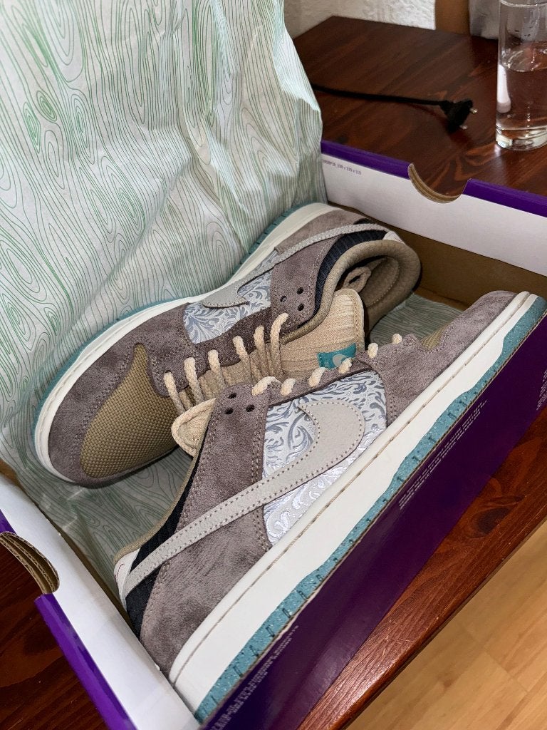 Nike SB Dunk Low Pro "Big Money Savings", Kleding | Heren, Schoenen, Zo goed als nieuw, Sneakers of Gympen, Bruin, Ophalen of Verzenden